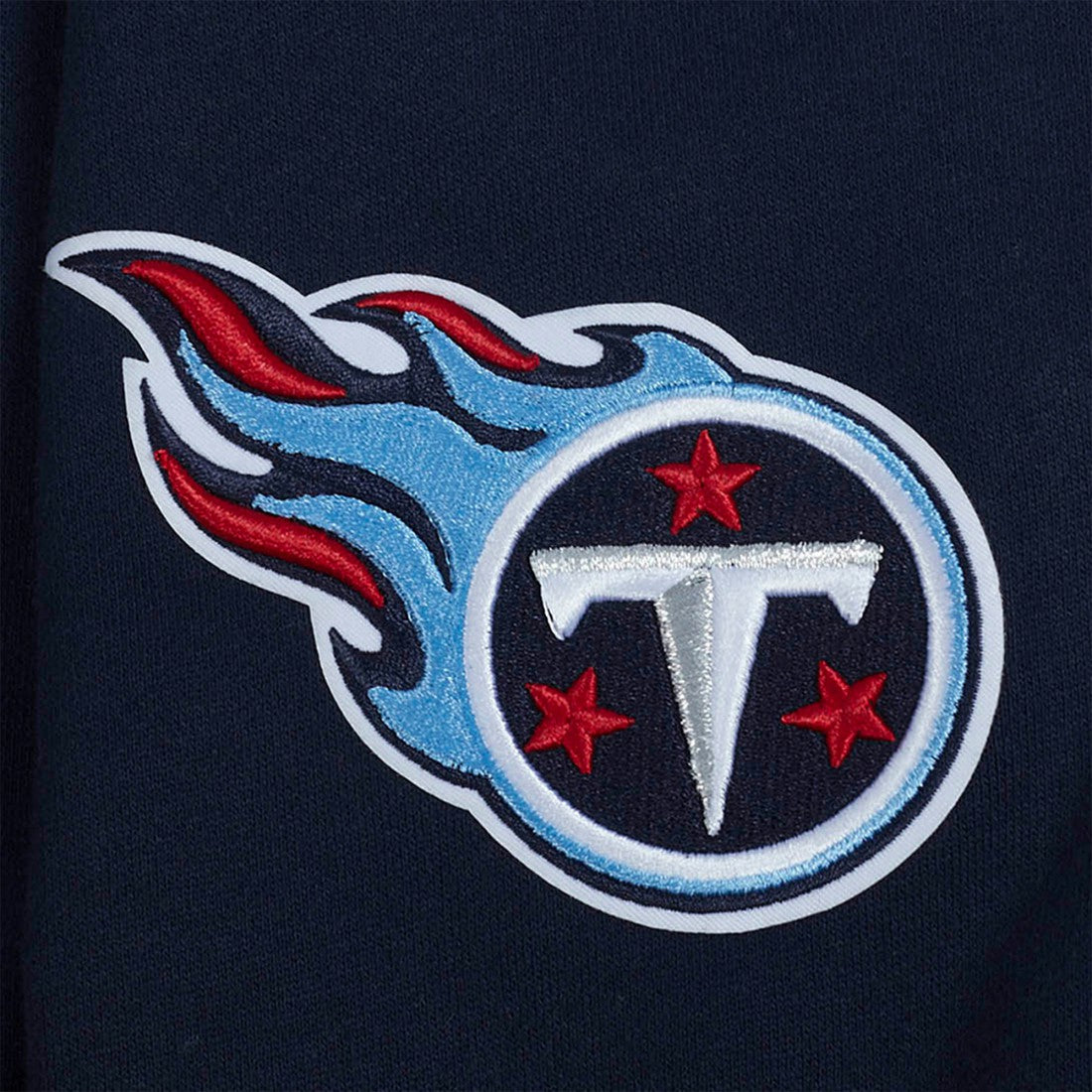 Tennessee Titans  Pro Standard Turn It Up Drop Shoulder Pullover Sweatshirt