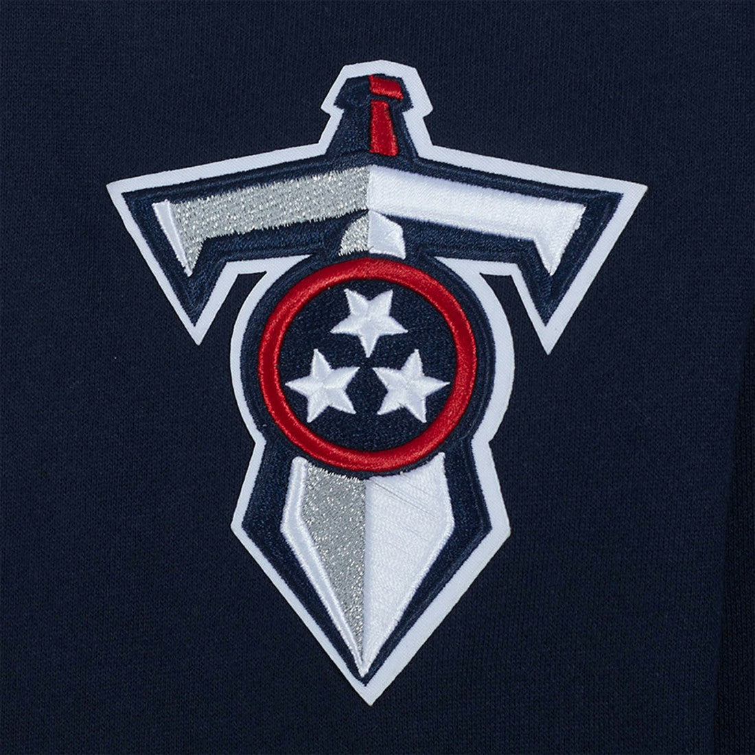 Tennessee Titans  Pro Standard Turn It Up Drop Shoulder Pullover Sweatshirt