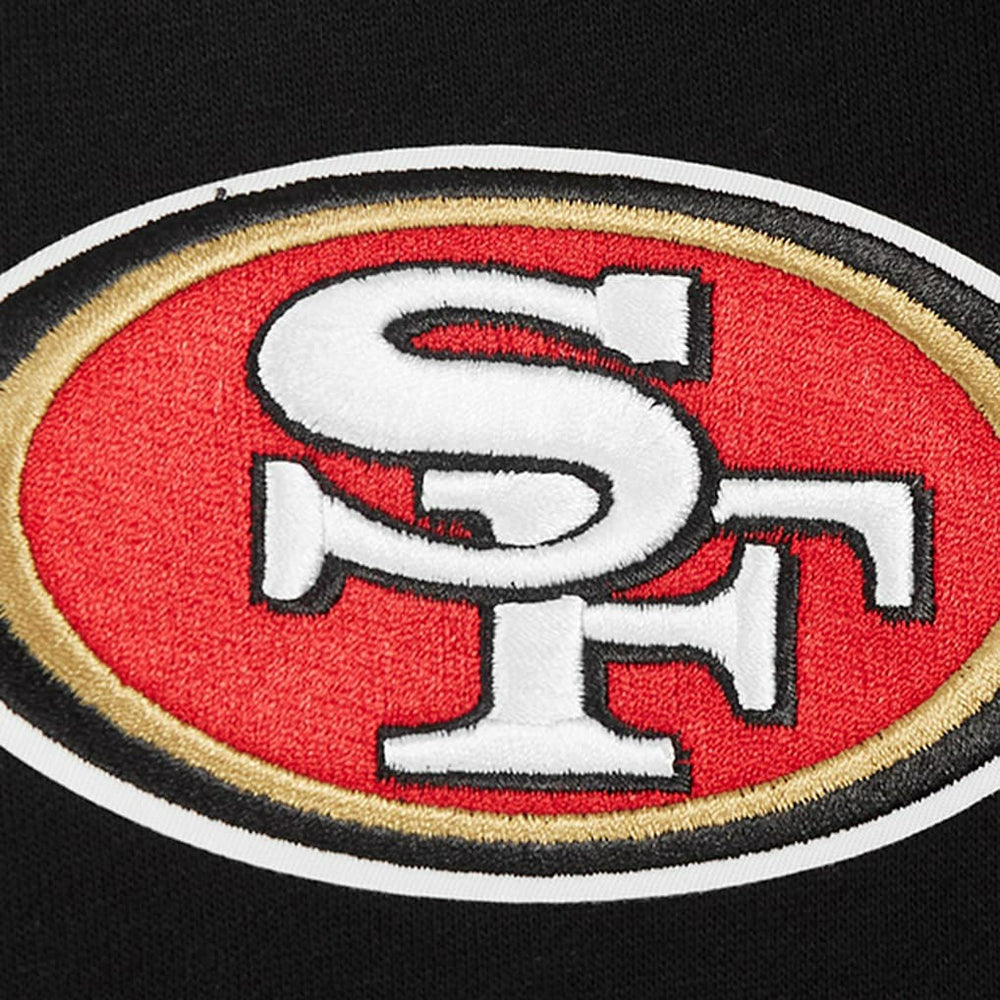 San Francisco 49ers  Pro Standard Turn It Up Drop Shoulder Pullover Sweatshirt