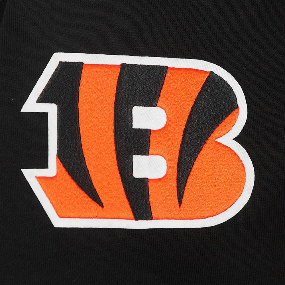 Cincinnati Bengals  Pro Standard Turn It Up Drop Shoulder Pullover Sweatshirt