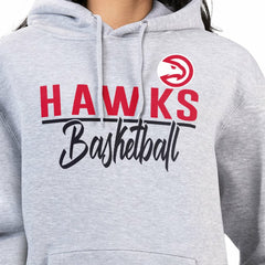 Atlanta Hawks G-III 4Her by Carl Banks Women's Graphics Fleece Pullover Hoodie New