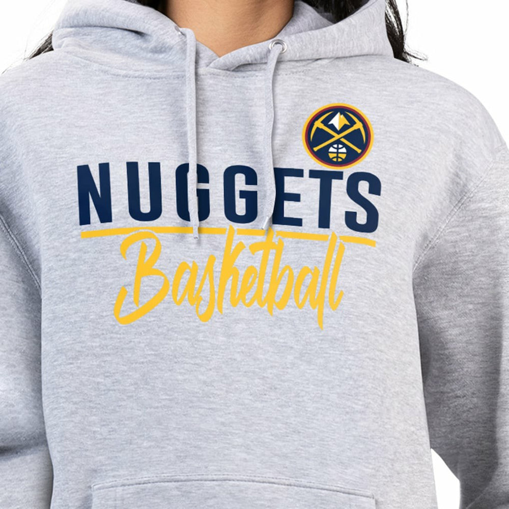 Denver Nuggets G-III 4Her by Carl Banks Women's Graphics Fleece Pullover Hoodie sale Online