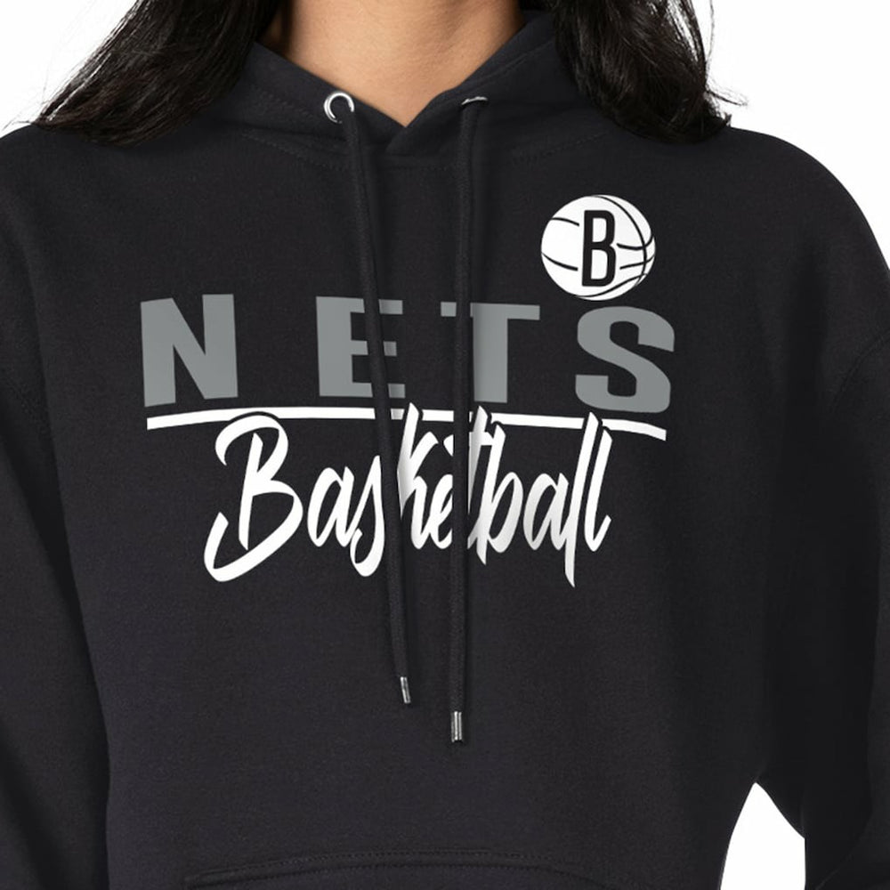 Brooklyn Nets G-III 4Her by Carl Banks Women's Graphics Fleece Pullover Hoodie On Sale