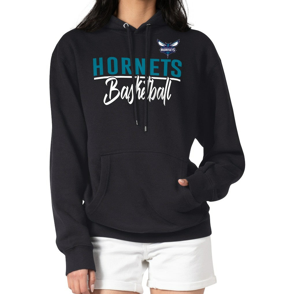 Charlotte Hornets G-III 4Her by Carl Banks Women's Graphics Fleece Pullover Hoodie On Sale