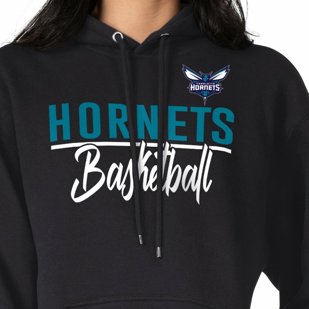 Charlotte Hornets G-III 4Her by Carl Banks Women's Graphics Fleece Pullover Hoodie On Sale