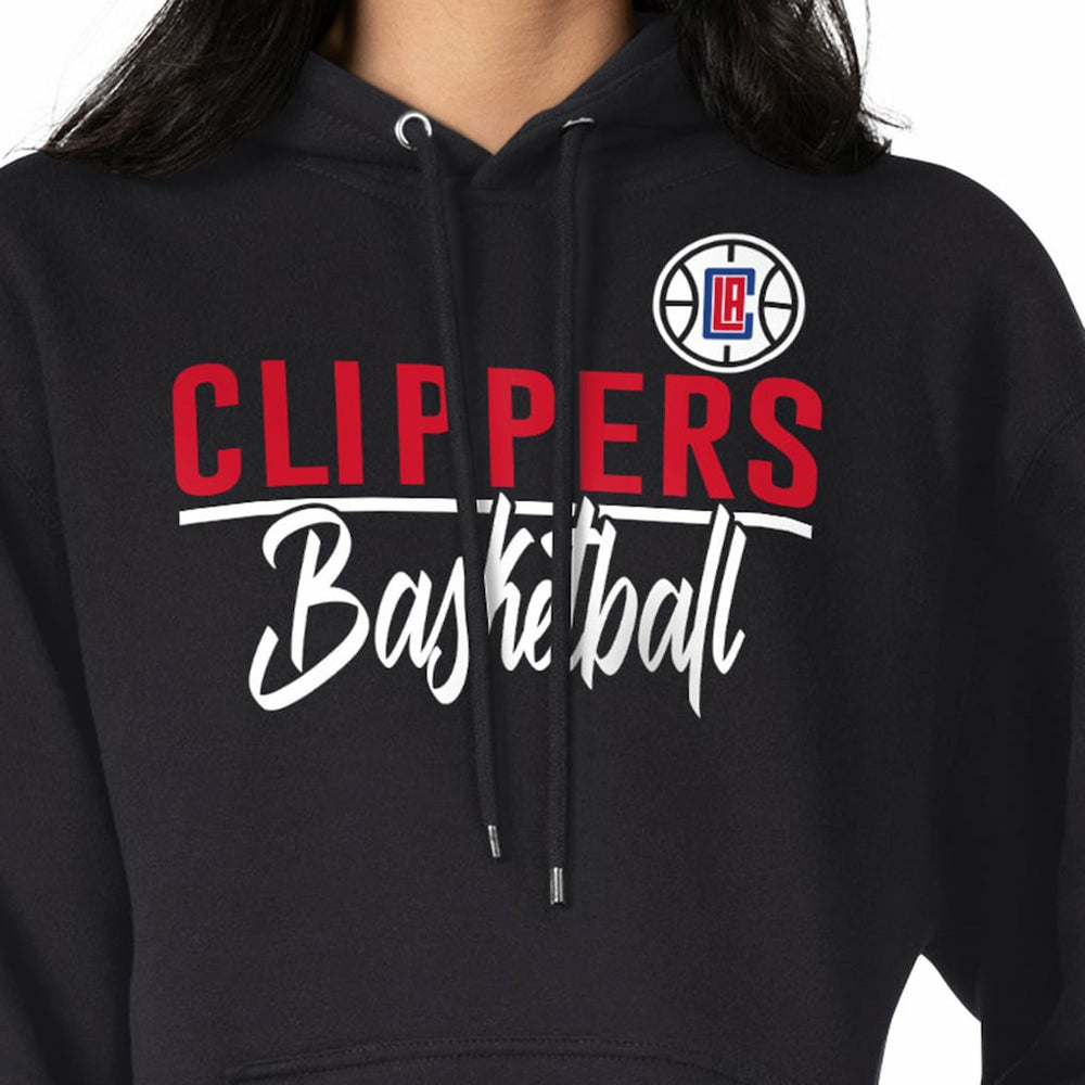 LA Clippers G-III 4Her by Carl Banks Women's Graphics Fleece Pullover Hoodie Discount