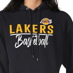 Los Angeles Lakers G-III 4Her by Carl Banks Women's Graphics Fleece Pullover Hoodie Outlet