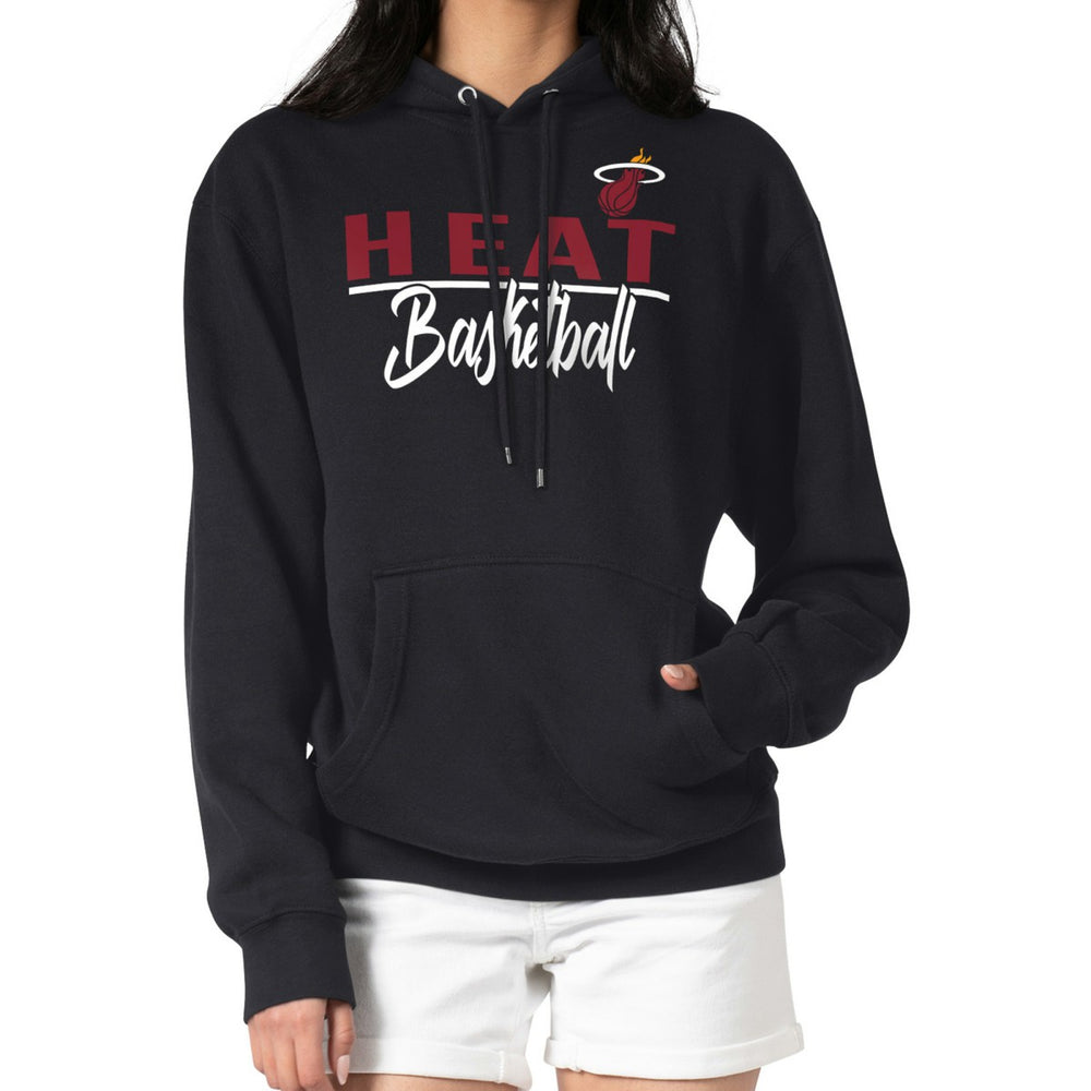 Miami Heat G-III 4Her by Carl Banks Women's Graphics Fleece Pullover Hoodie New