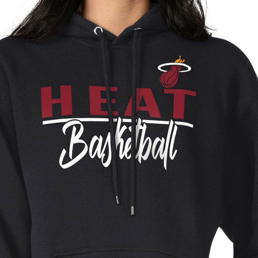 Miami Heat G-III 4Her by Carl Banks Women's Graphics Fleece Pullover Hoodie New