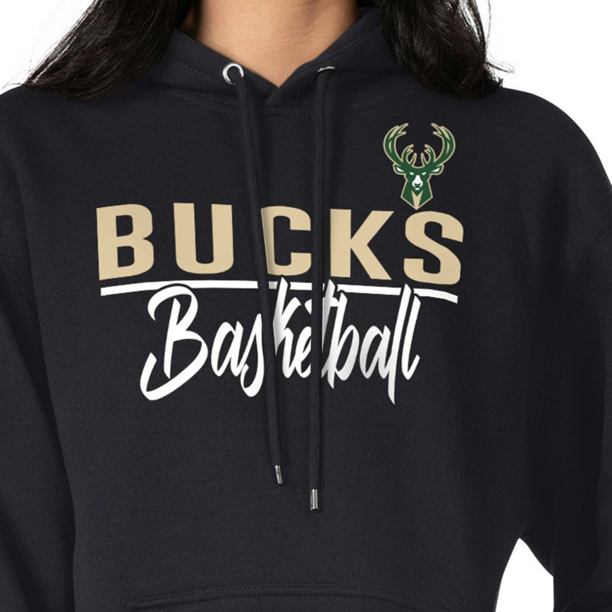 Milwaukee Bucks G-III 4Her by Carl Banks Women's Graphics Fleece Pullover Hoodie Discount