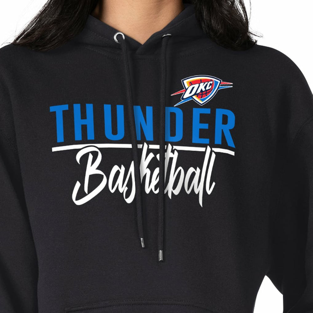 Oklahoma City Thunder G-III 4Her by Carl Banks Women's Graphics Fleece Pullover Hoodie New