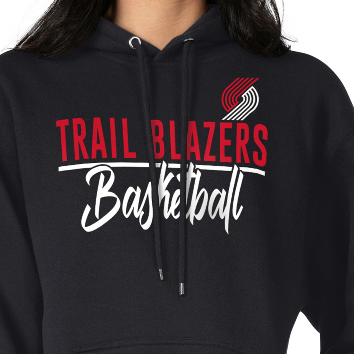 Portland Trail Blazers G-III 4Her by Carl Banks Women's Graphics Fleece Pullover Hoodie Discount