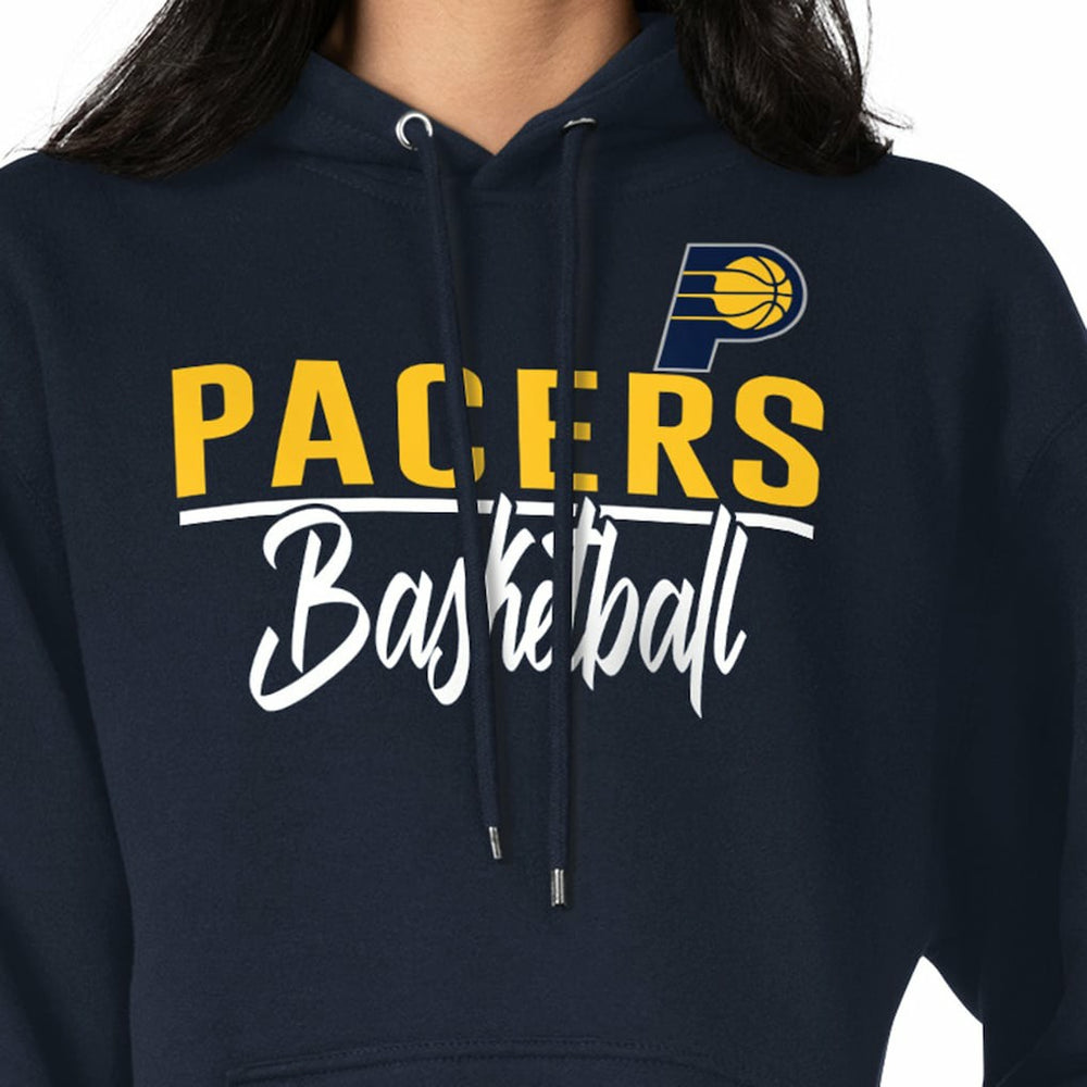 Indiana Pacers G-III 4Her by Carl Banks Women's Graphics Fleece Pullover Hoodie On Sale
