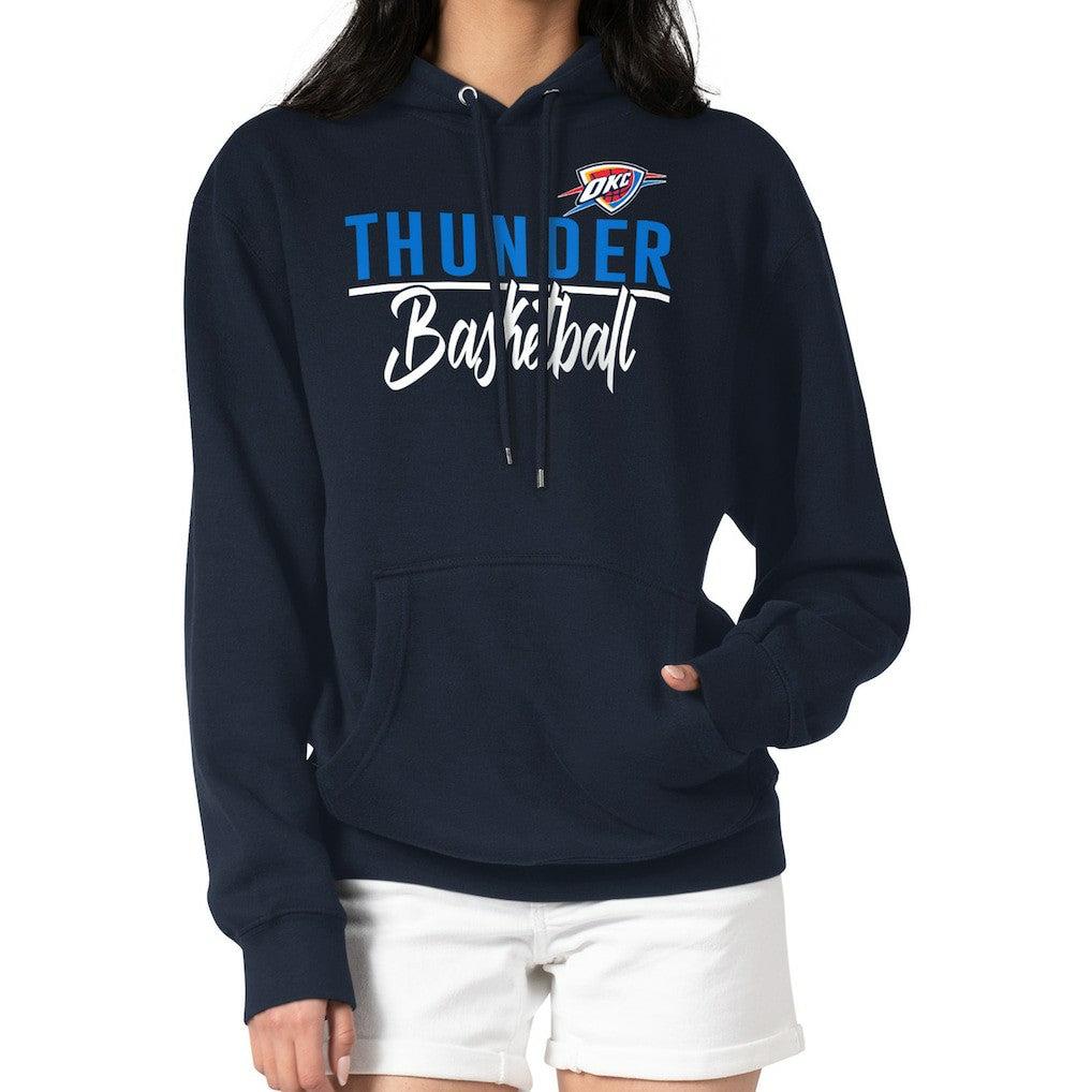 Oklahoma City Thunder G-III 4Her by Carl Banks Women's Graphics Fleece Pullover Hoodie On Sale