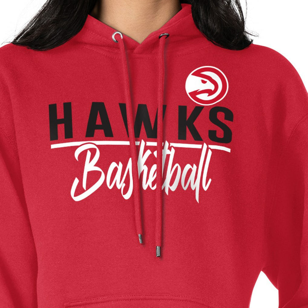 Atlanta Hawks G-III 4Her by Carl Banks Women's Graphics Fleece Pullover Hoodie Outlet
