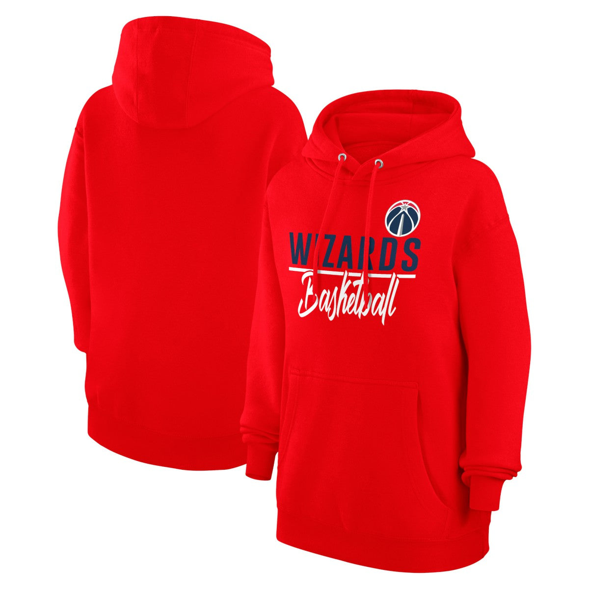Washington Wizards G-III 4Her by Carl Banks Women's Graphics Fleece Pullover Hoodie On Sale