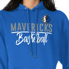 Dallas Mavericks G-III 4Her by Carl Banks Women's Graphics Fleece Pullover Hoodie sale Discount