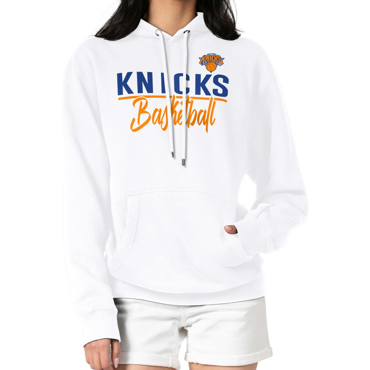 New York Knicks G-III 4Her by Carl Banks Women's Graphics Fleece Pullover Hoodie Online