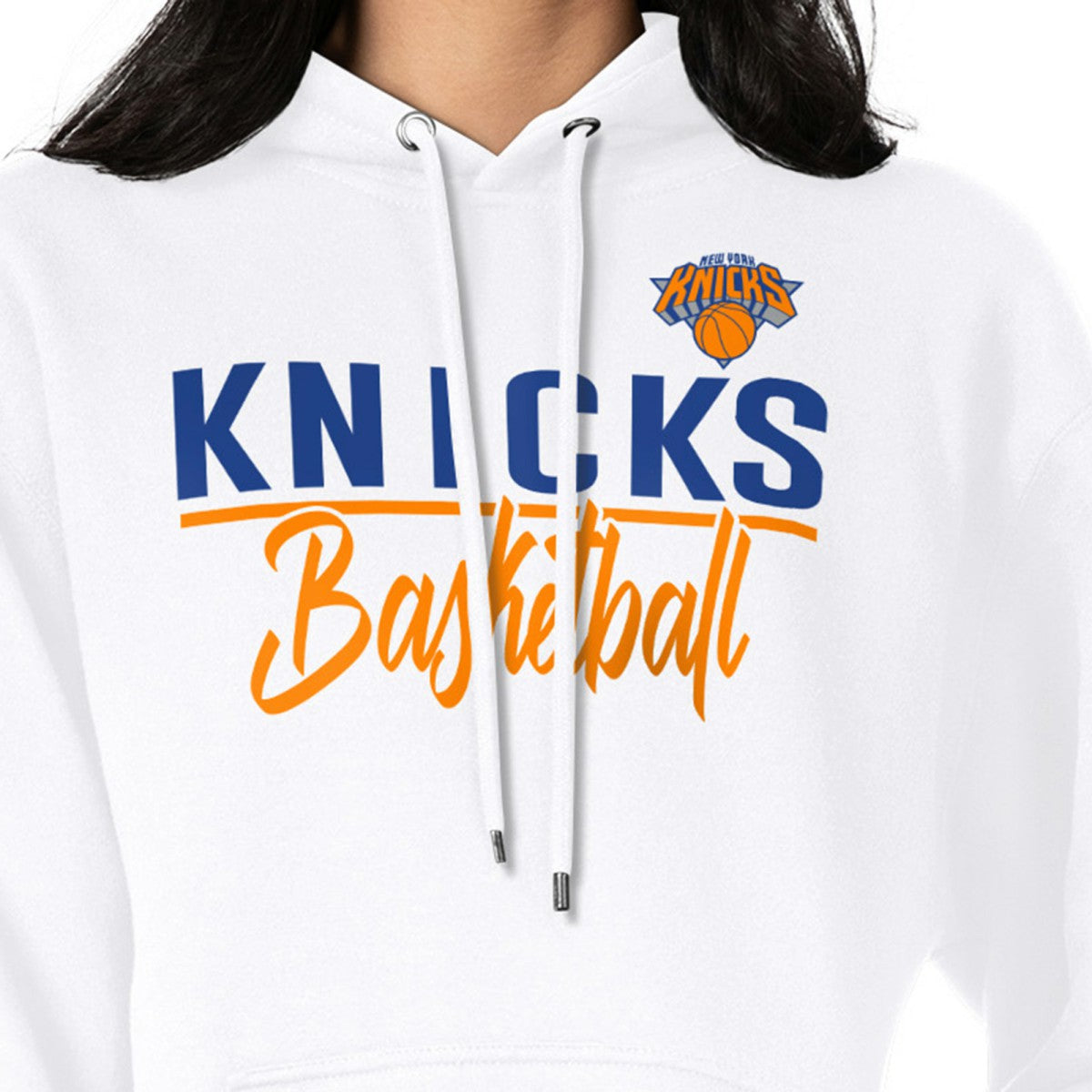 New York Knicks G-III 4Her by Carl Banks Women's Graphics Fleece Pullover Hoodie Online