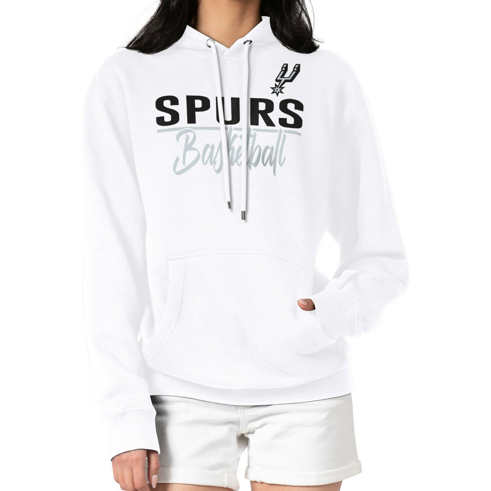 San Antonio Spurs G-III 4Her by Carl Banks Women's Graphics Fleece Pullover Hoodie For Sale