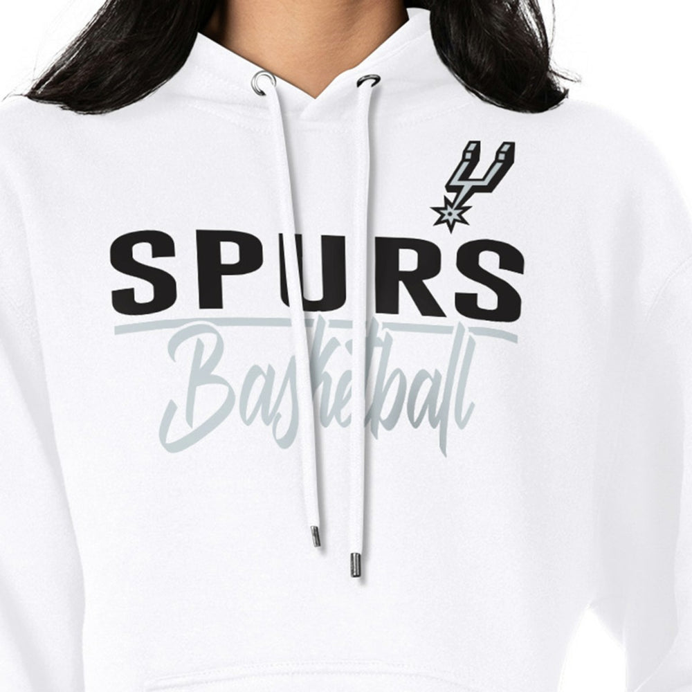 San Antonio Spurs G-III 4Her by Carl Banks Women's Graphics Fleece Pullover Hoodie For Sale