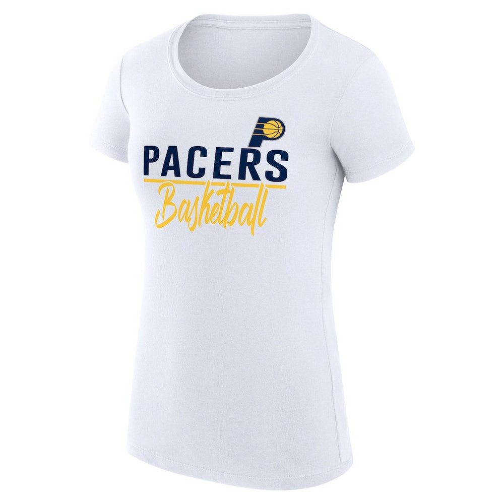 Indiana Pacers G-III 4Her by Carl Banks Women's Super-Slim Fit Lightweight Team Sport V-Neck T-Shirt Online