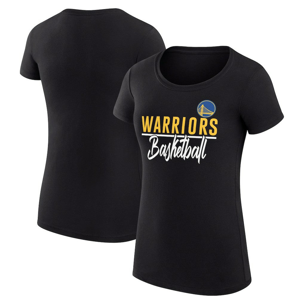 Golden State Warriors G-III 4Her by Carl Banks Women's Super-Slim Fit Lightweight Team Sport V-Neck T-Shirt sale Discount