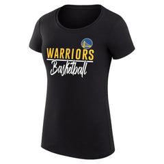 Golden State Warriors G-III 4Her by Carl Banks Women's Super-Slim Fit Lightweight Team Sport V-Neck T-Shirt sale Discount