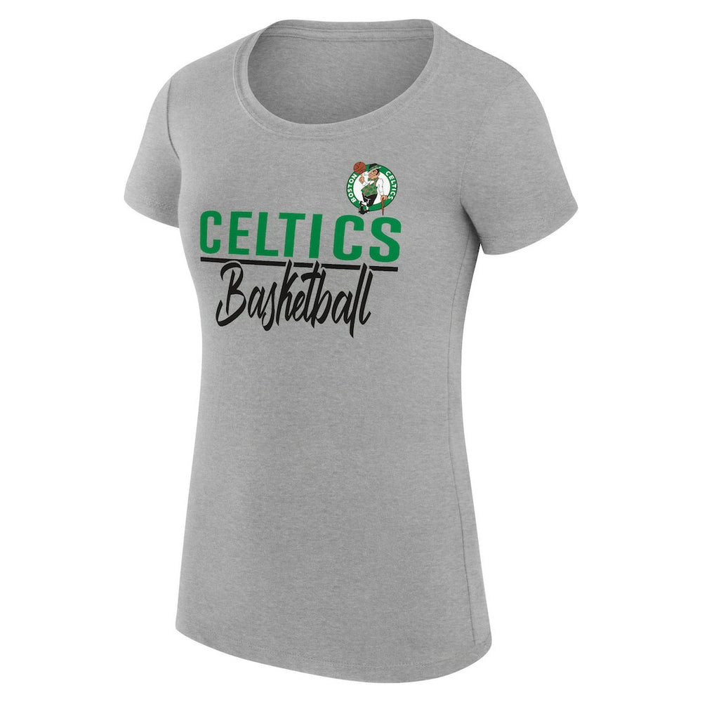 Boston Celtics G-III 4Her by Carl Banks Women's Super-Slim Fit Lightweight Team Sport V-Neck T-Shirt Online