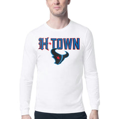 Houston Texans  Starter H-Town Graphic Long Sleeve T-Shirt