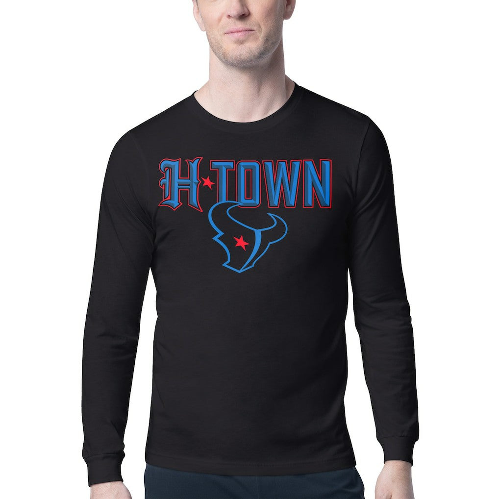 Houston Texans  Starter H-Town Graphic Long Sleeve T-Shirt