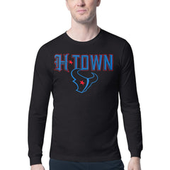 Houston Texans  Starter H-Town Graphic Long Sleeve T-Shirt