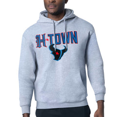 Houston Texans  Starter H-Town Graphic Fleece Pullover Hoodie