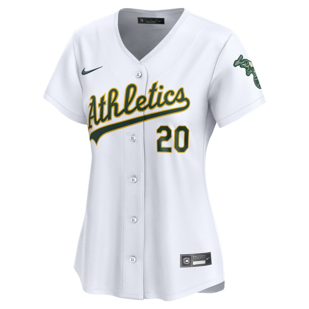 Zack Gelof Athletics Nike Women's Home Limited Player Jersey – White | MLB On Sale