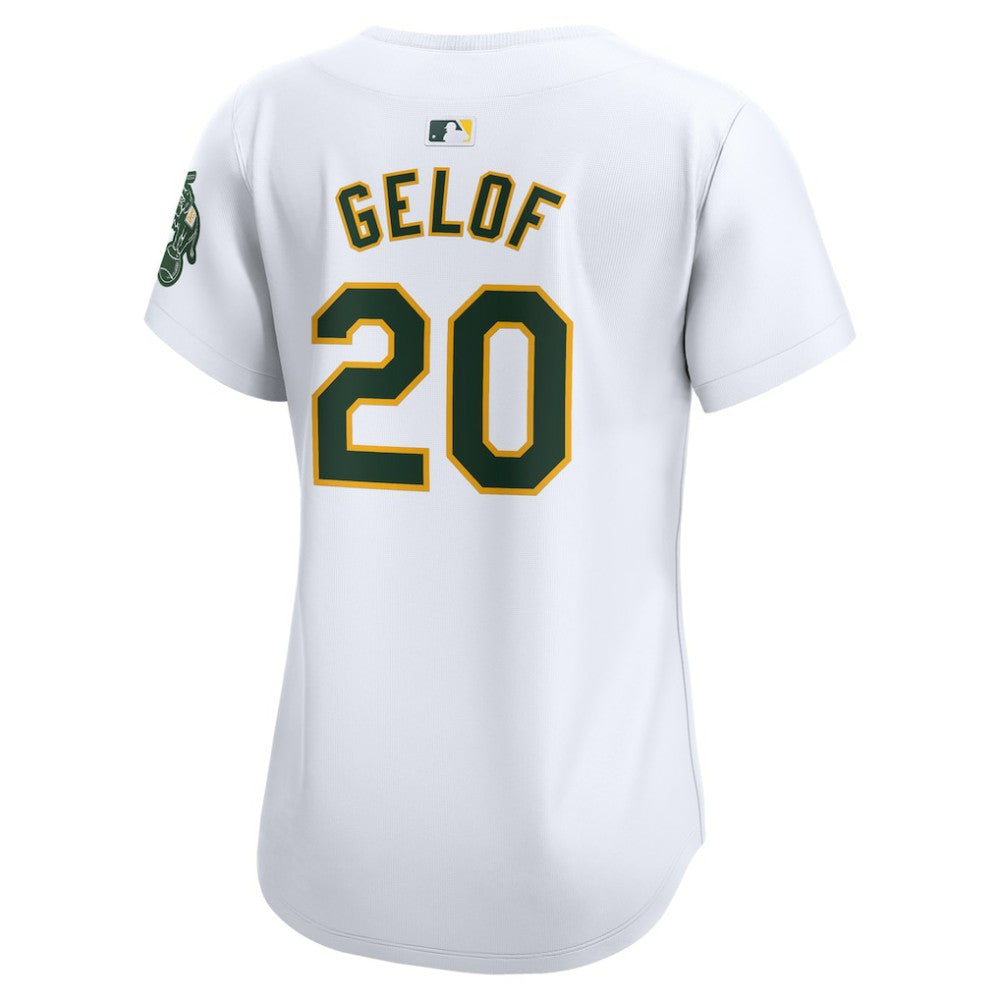 Zack Gelof Athletics Nike Women's Home Limited Player Jersey – White | MLB On Sale