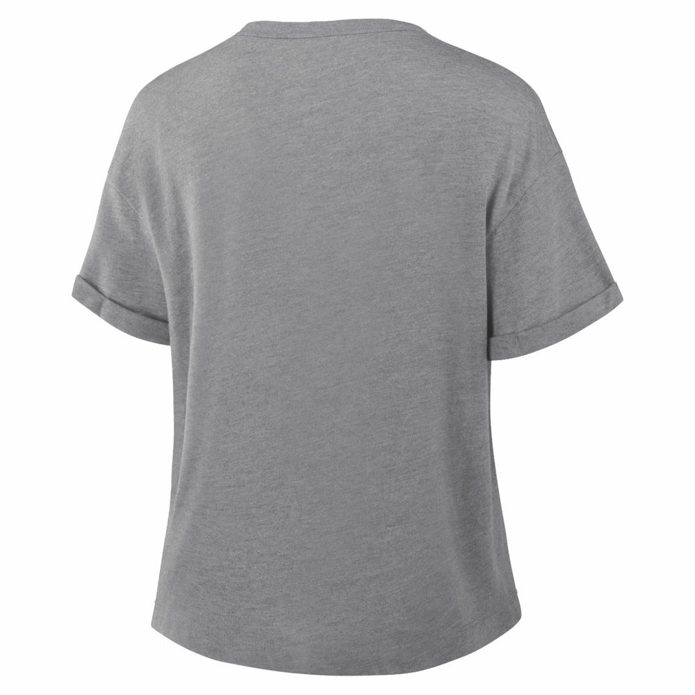 Green Bay Packers Fanatics Women's Swing Pass Tri-Blend Boxy T-Shirt