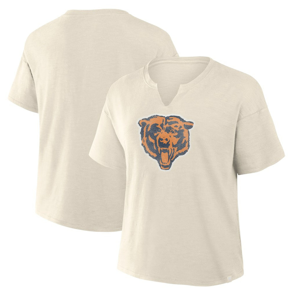 Chicago Bears Fanatics Women's Trick Play Slub Boxy T-Shirt
