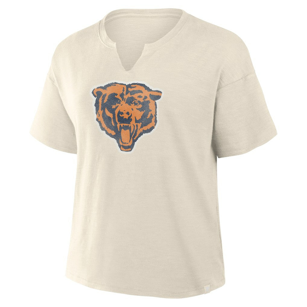 Chicago Bears Fanatics Women's Trick Play Slub Boxy T-Shirt