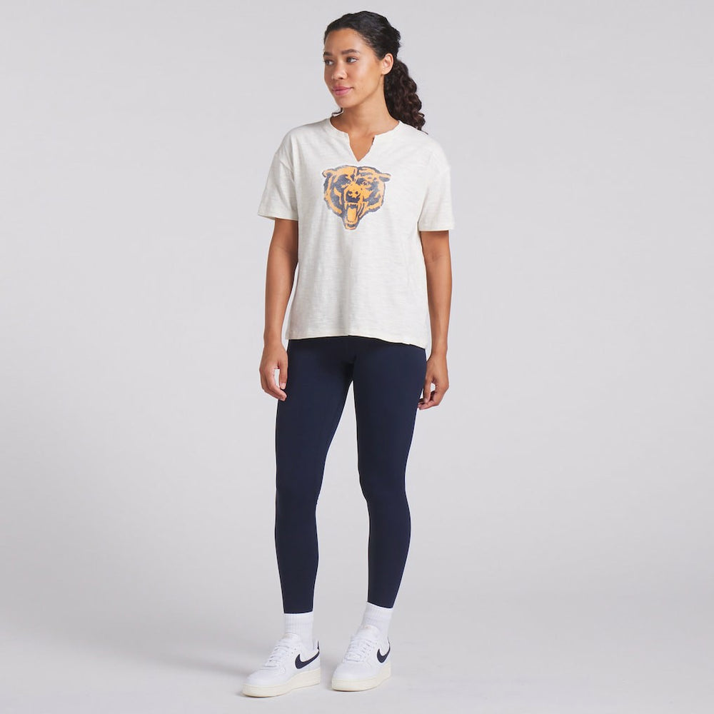 Chicago Bears Fanatics Women's Trick Play Slub Boxy T-Shirt