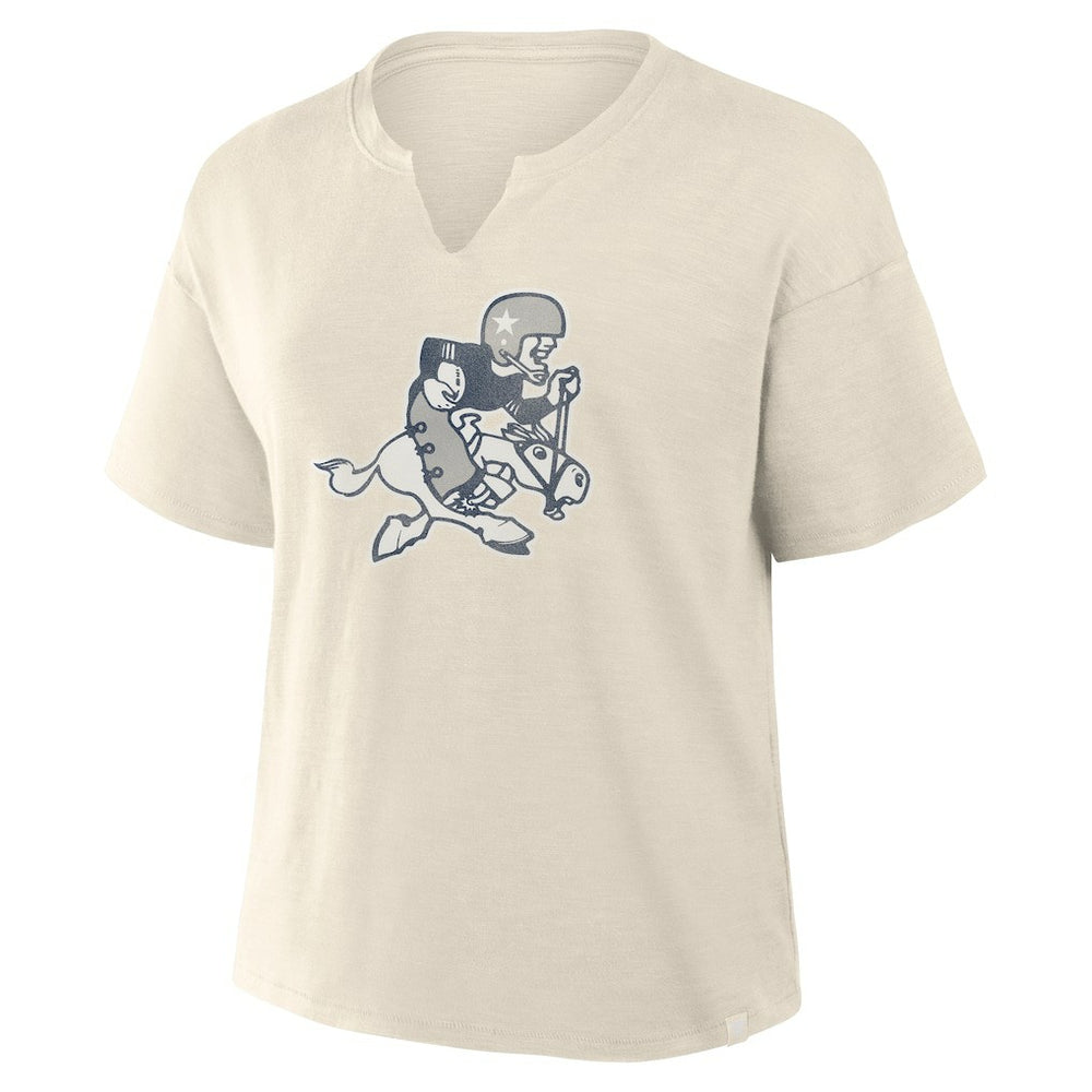 Dallas Cowboys Fanatics Women's Trick Play Slub Boxy T-Shirt