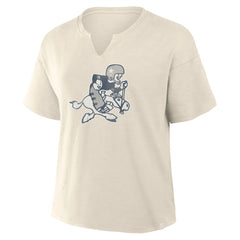 Dallas Cowboys Fanatics Women's Trick Play Slub Boxy T-Shirt