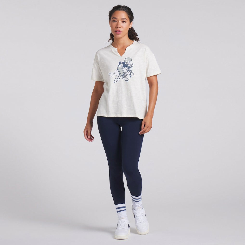 Dallas Cowboys Fanatics Women's Trick Play Slub Boxy T-Shirt
