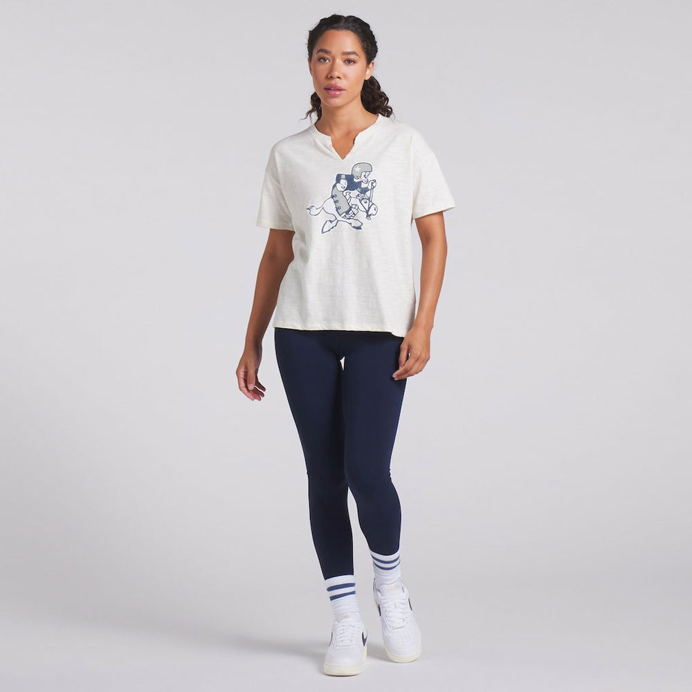 Dallas Cowboys Fanatics Women's Trick Play Slub Boxy T-Shirt