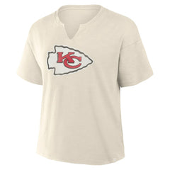 Kansas City Chiefs Fanatics Women's Trick Play Slub Boxy T-Shirt