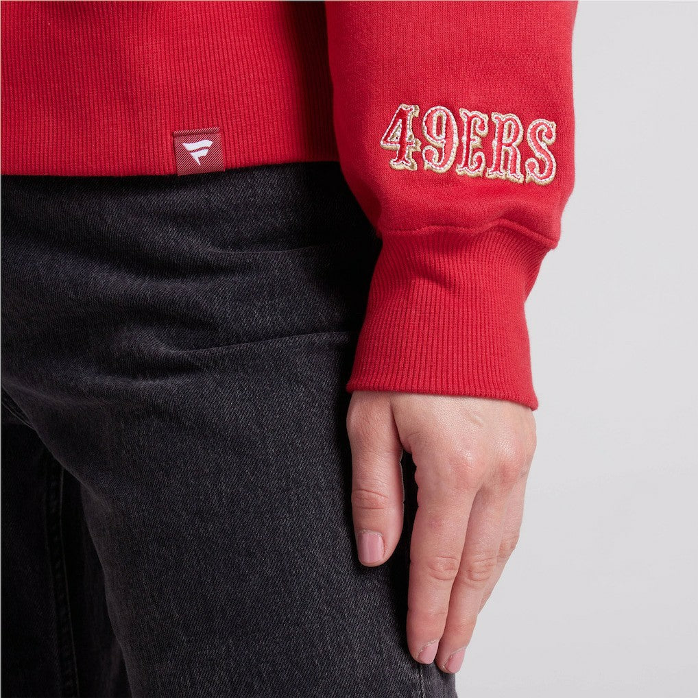 San Francisco 49ers Fanatics Women's Legacy Fleece Pullover Hoodie