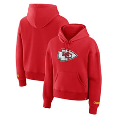 Kansas City Chiefs Fanatics Women's Legacy Fleece Pullover Hoodie