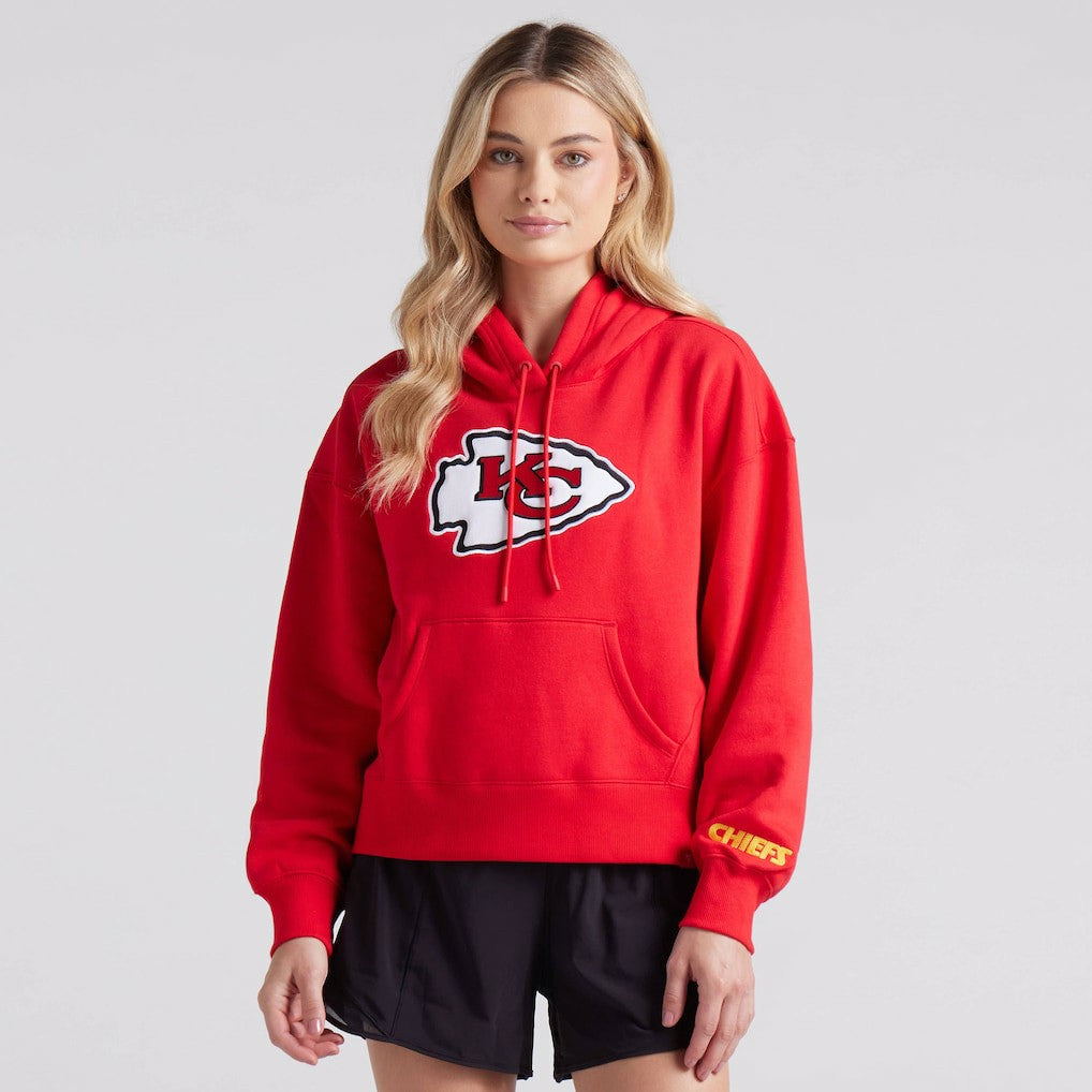 Kansas City Chiefs Fanatics Women's Legacy Fleece Pullover Hoodie