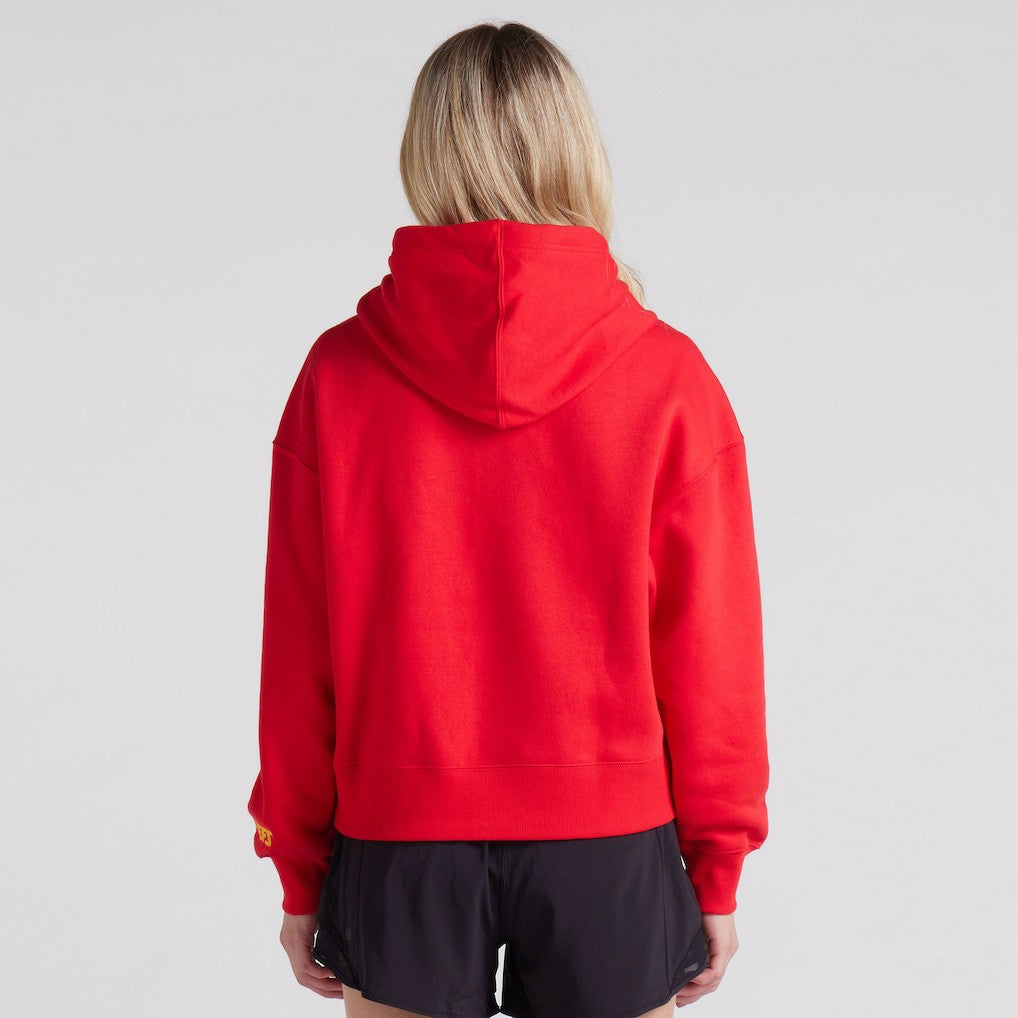 Kansas City Chiefs Fanatics Women's Legacy Fleece Pullover Hoodie