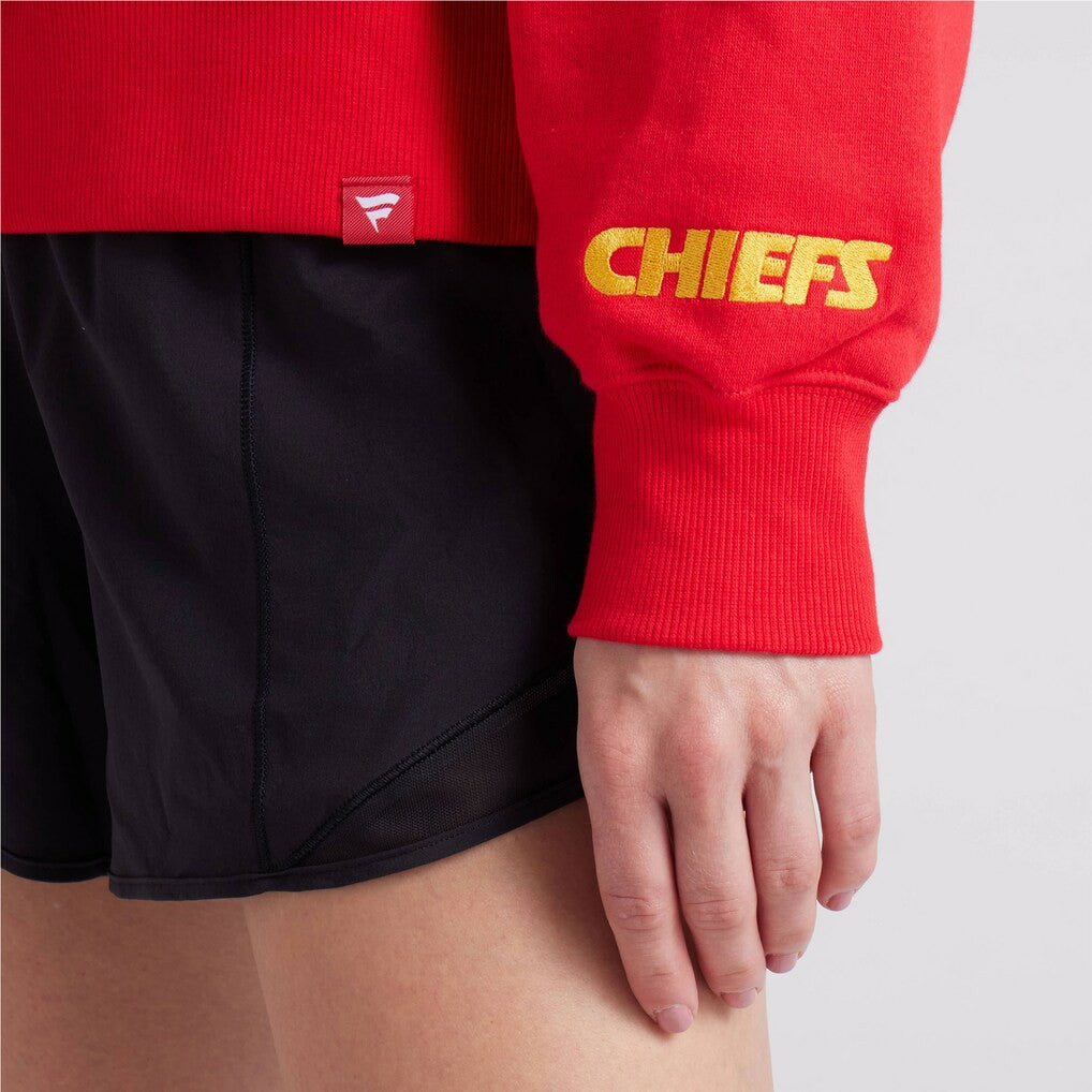 Kansas City Chiefs Fanatics Women's Legacy Fleece Pullover Hoodie