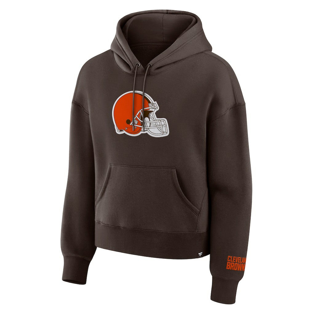 Cleveland Browns Fanatics Women's Legacy Fleece Pullover Hoodie